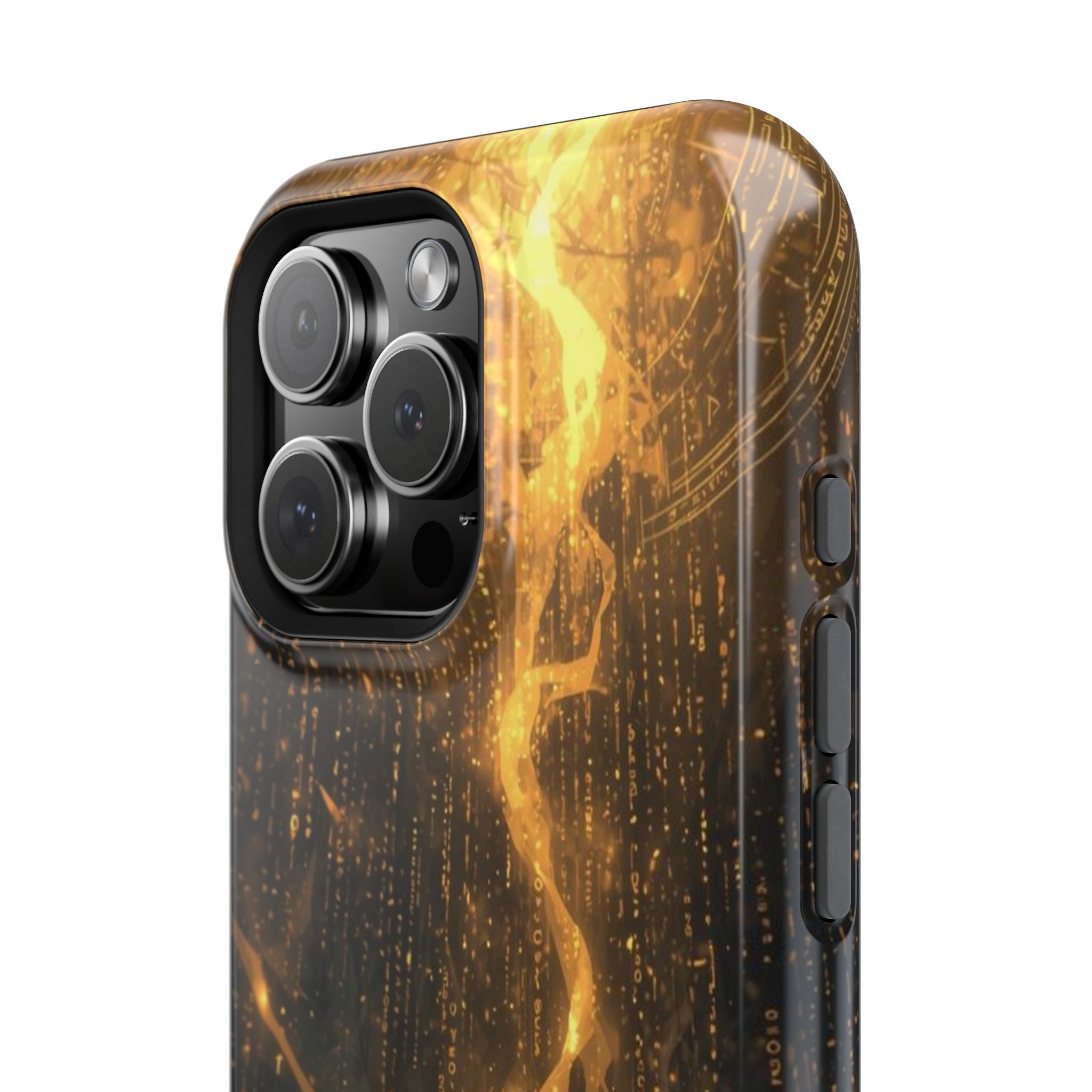 Vi-Anime Phone Case — Fantasy Mage Sigil Impact-Resistant Armor
