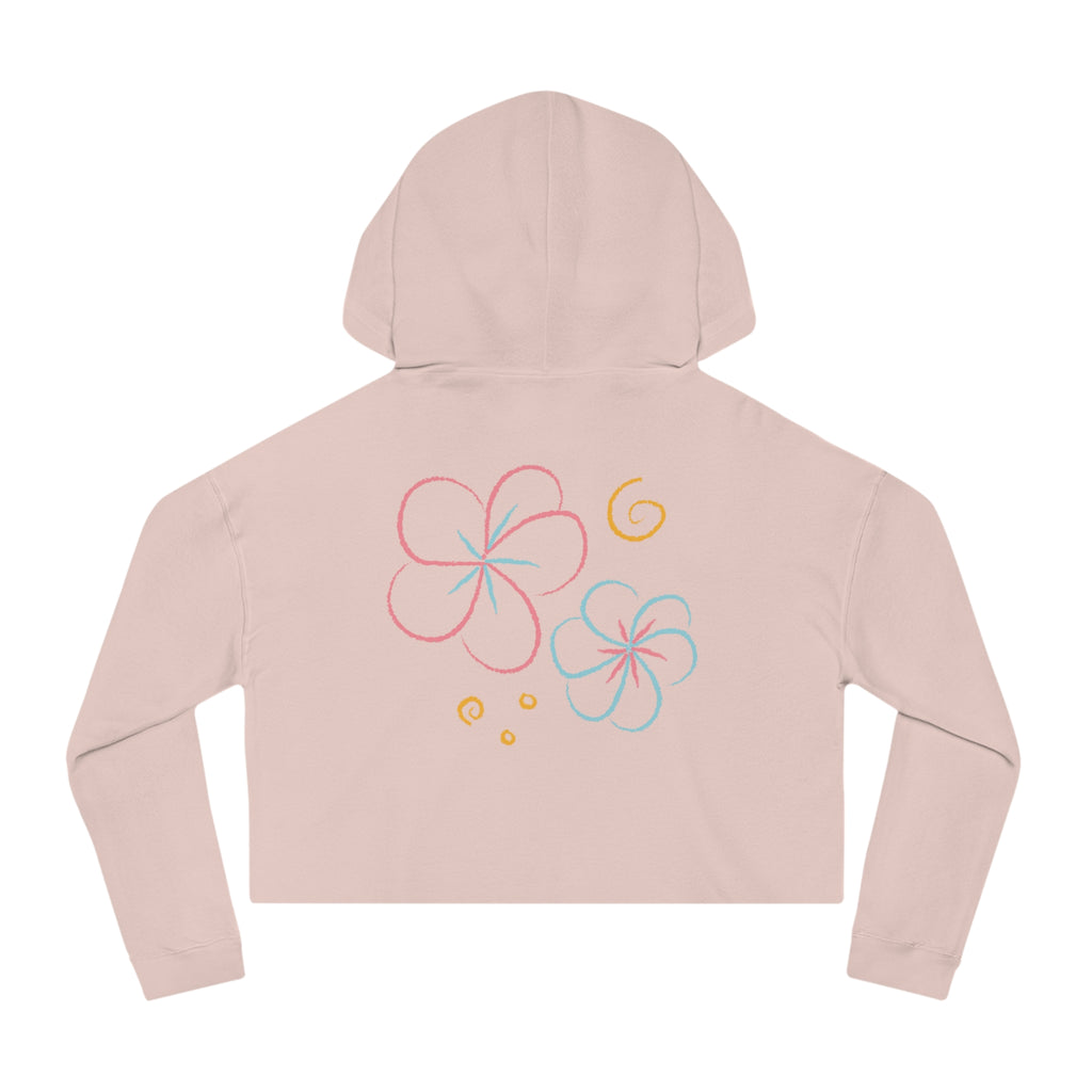 Crop Vi-Hoodie - "Bèl Fenm Bèl Malè