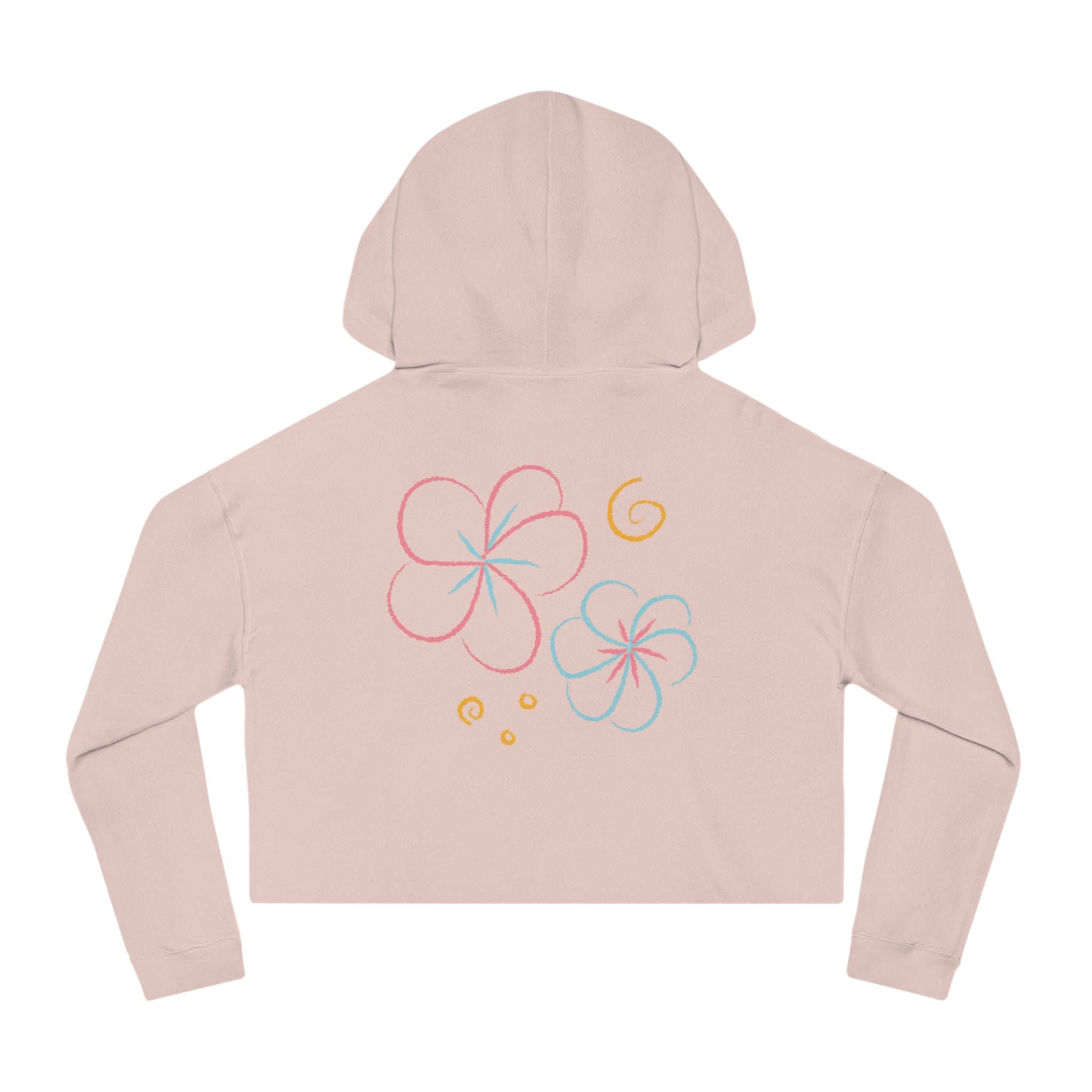 Crop Vi-Hoodie - "Bèl Fenm Bèl Malè