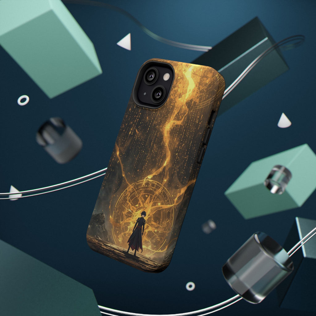 Vi-Anime Phone Case — Fantasy Mage Sigil Impact-Resistant Armor