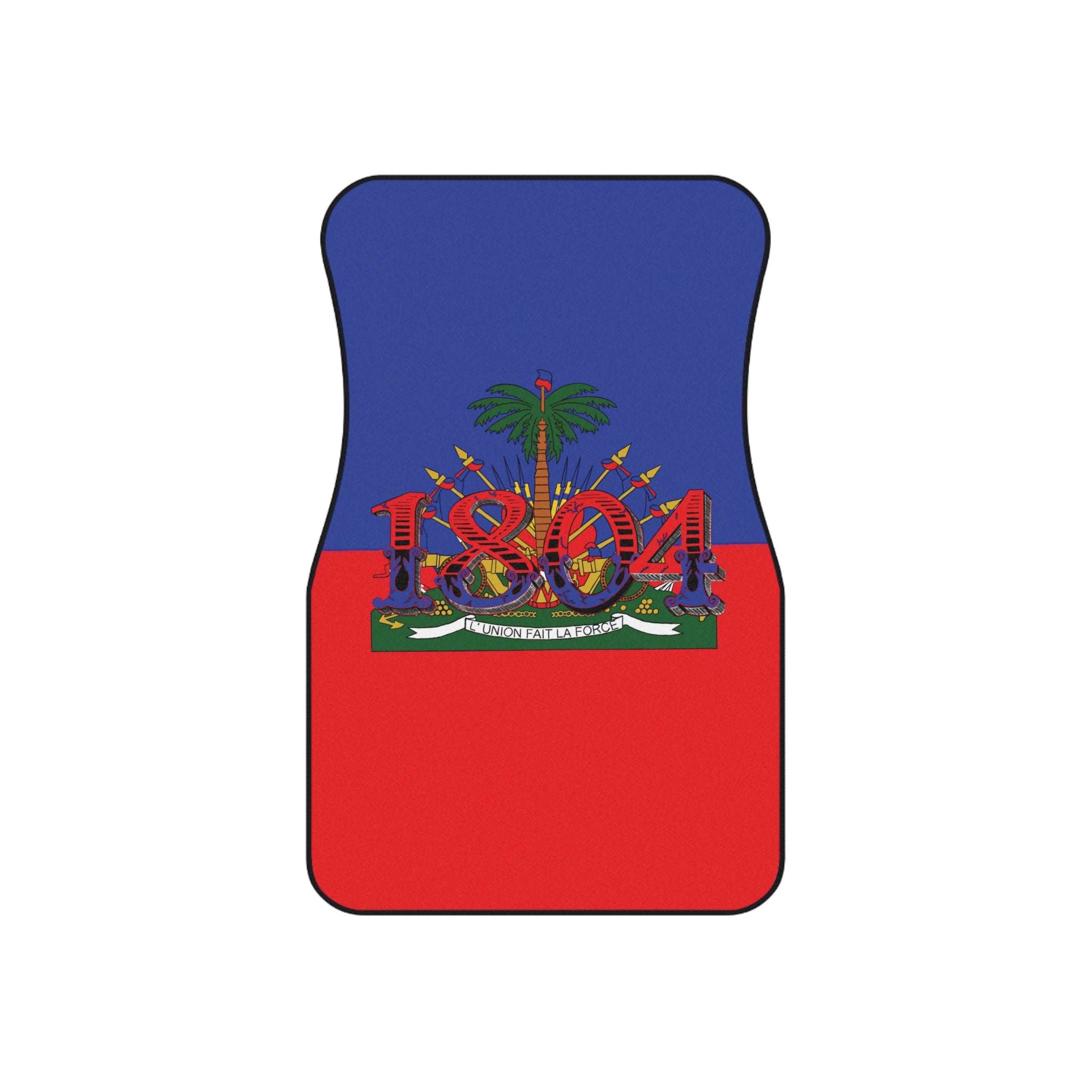 Haiti 1804 Flag Car Floor Mats (Set of 4) - Patriotic Auto Accessories
