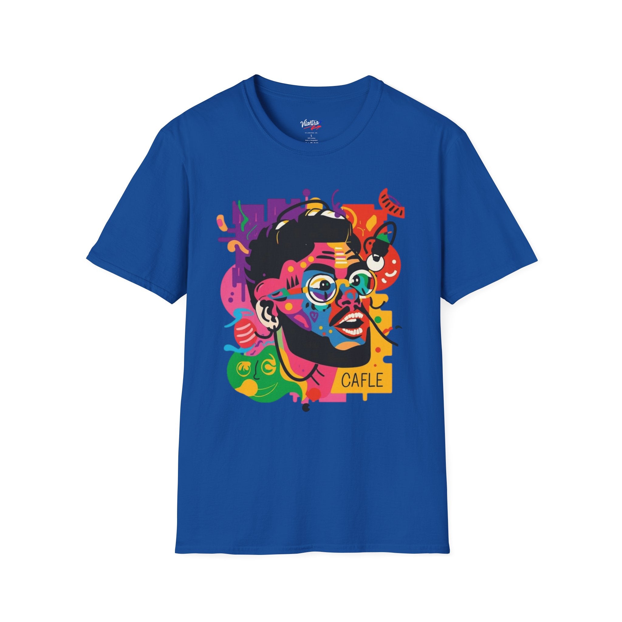 Vi-Top - Colorful Pop Art Portrait – 'CAFLÉ'