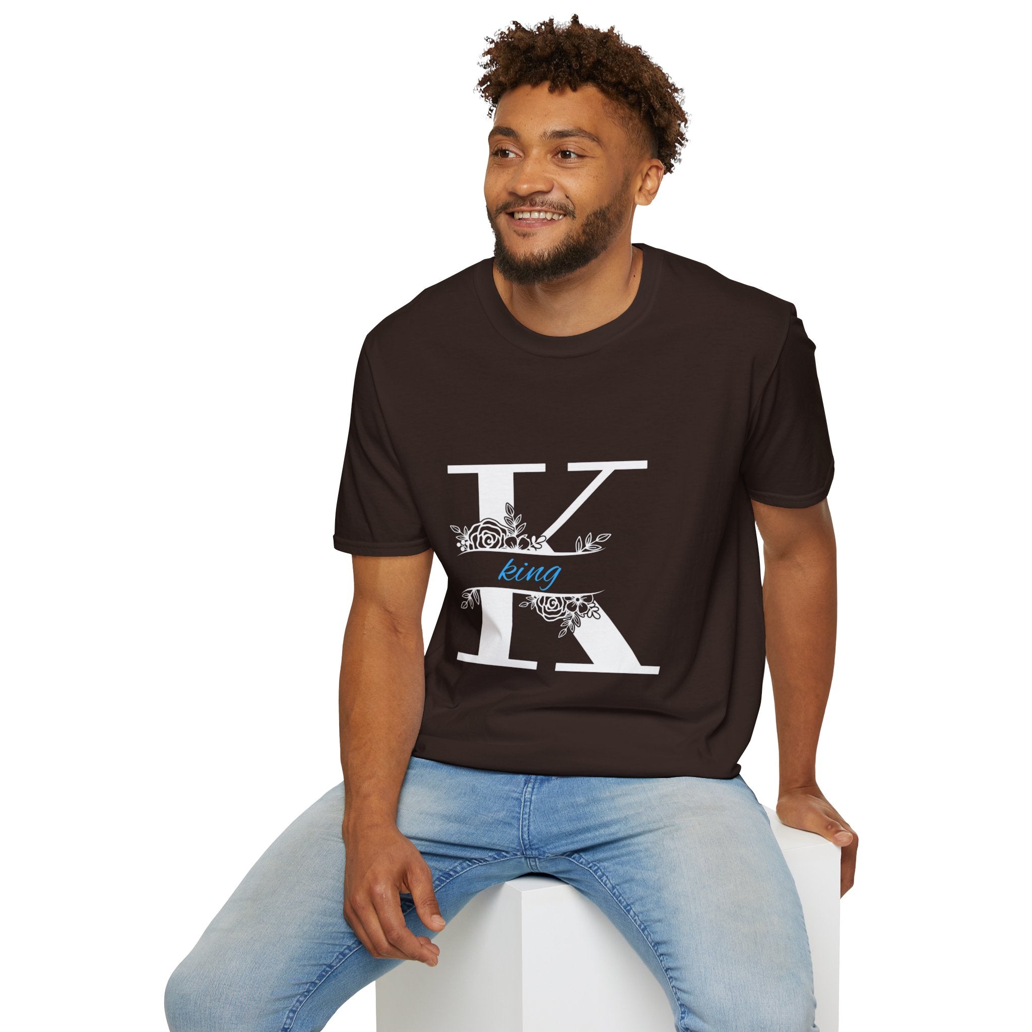 Men’s Vi-Top — 'K' with King Script Design