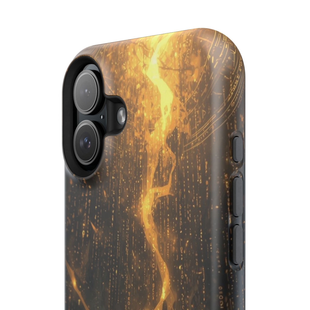 Vi-Anime Phone Case — Fantasy Mage Sigil Impact-Resistant Armor