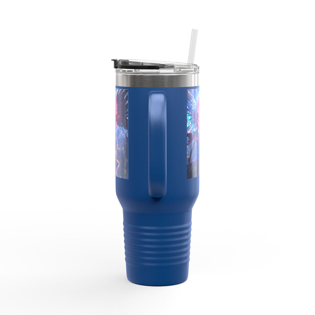 Vi-Anime 40oz Insulated Travel Mug — Fantasy Angel Moonlight Design