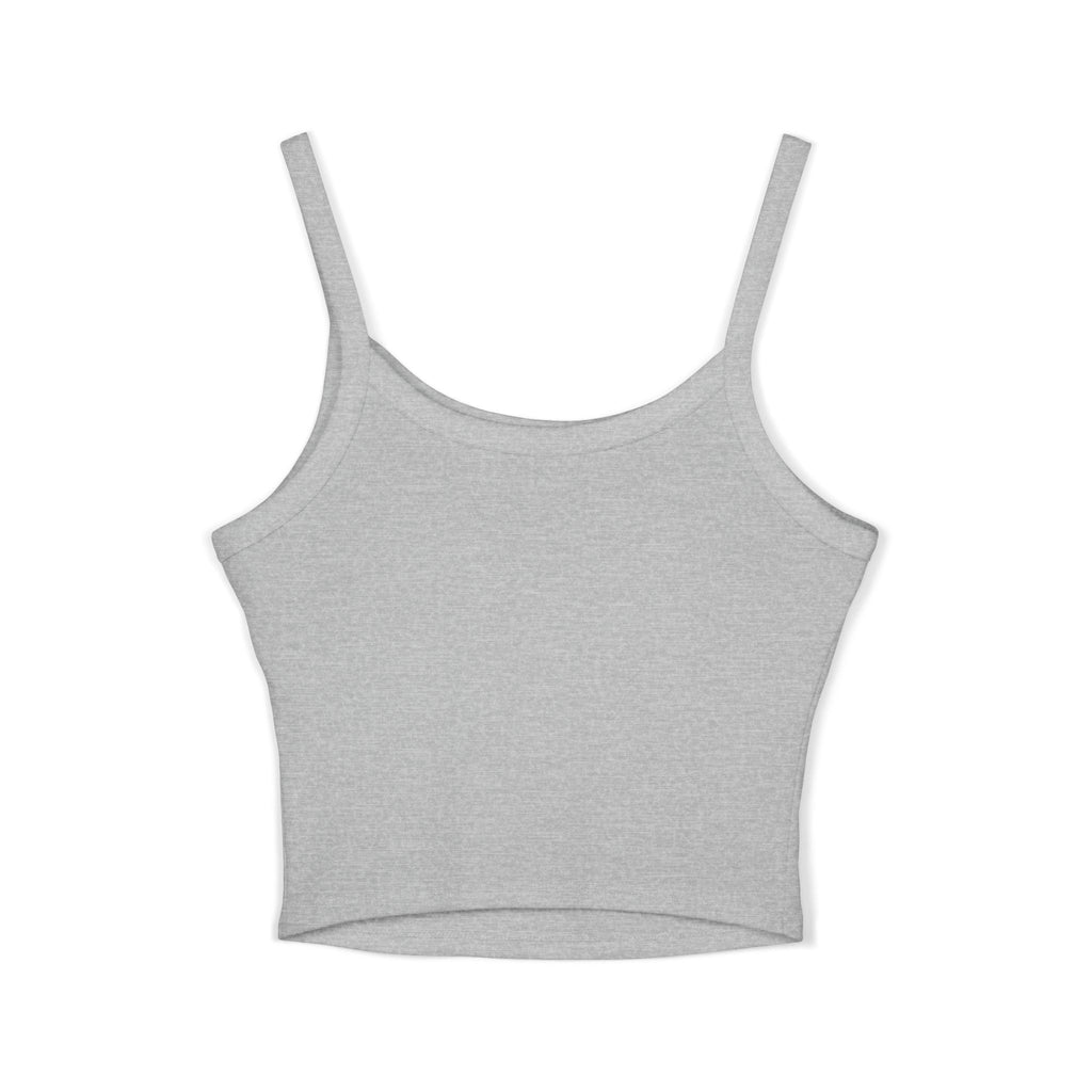 Women's Cropped Vi-Tank -  Women's Spaghetti Strap Tank Top
