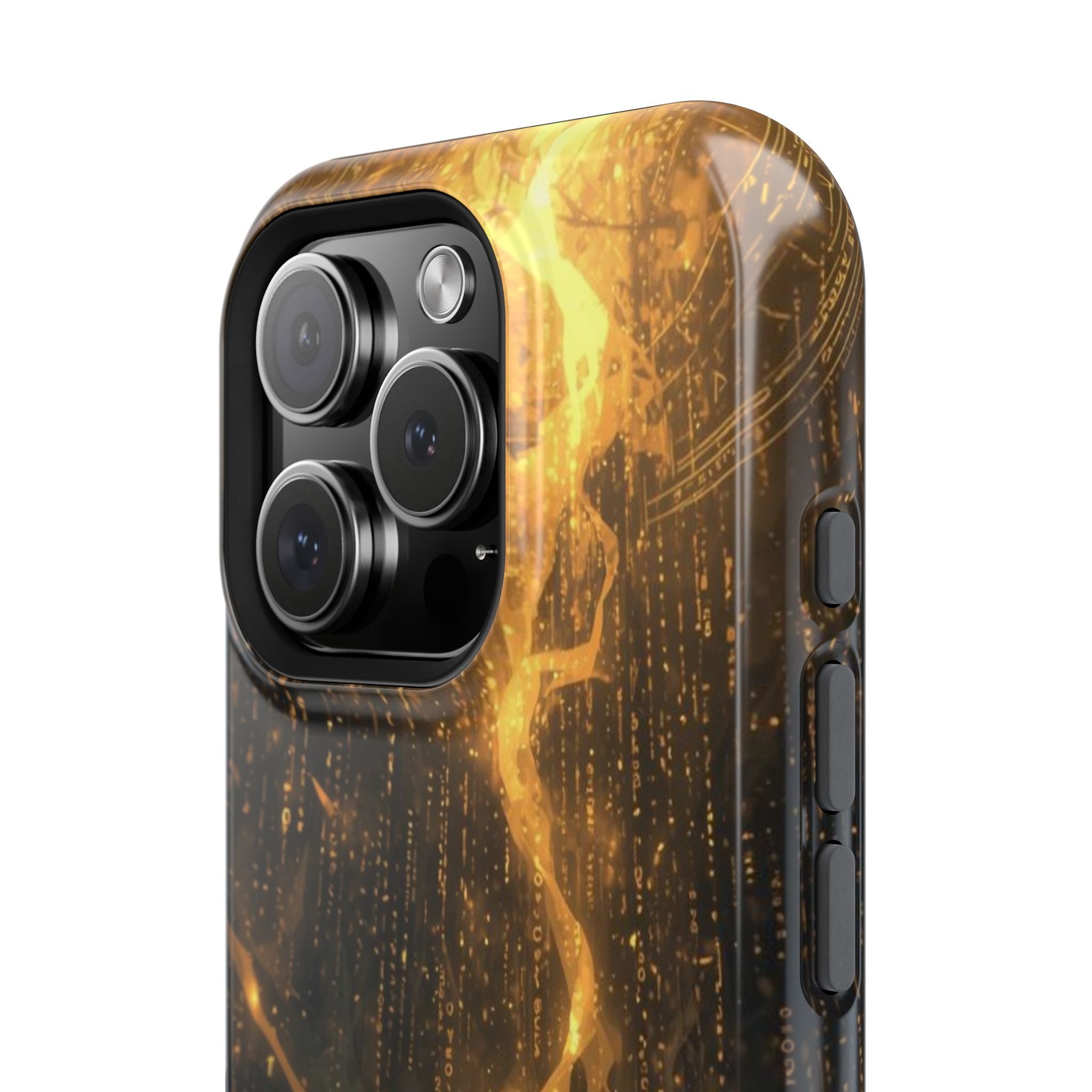 Vi-Anime Phone Case — Fantasy Mage Sigil Impact-Resistant Armor