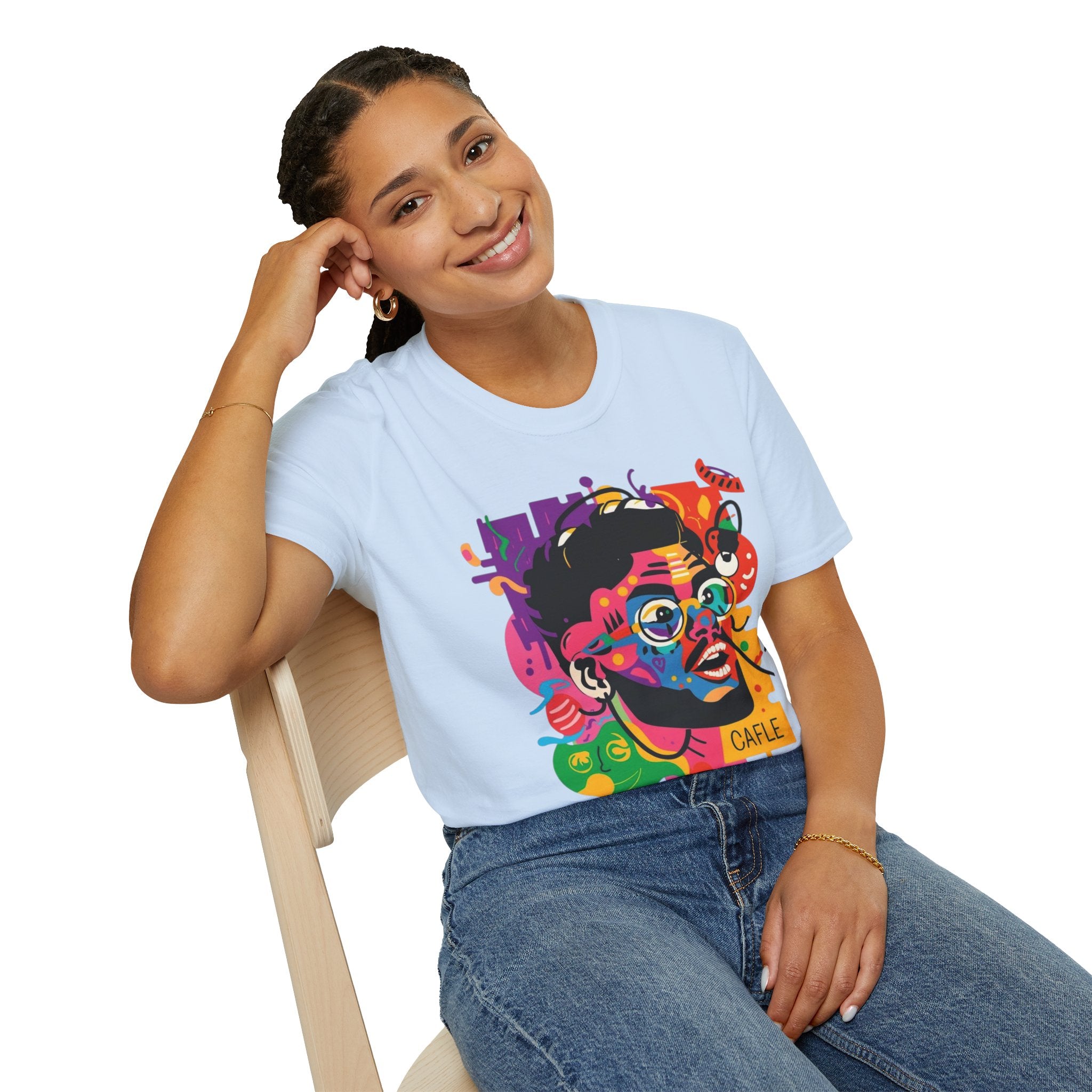 Vi-Top - Colorful Pop Art Portrait – 'CAFLÉ'