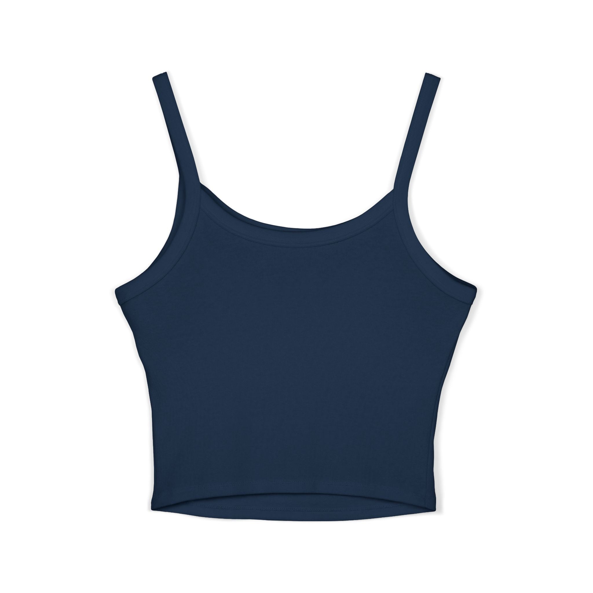 Women's Cropped Vi-Tank -  Women's Spaghetti Strap Tank Top