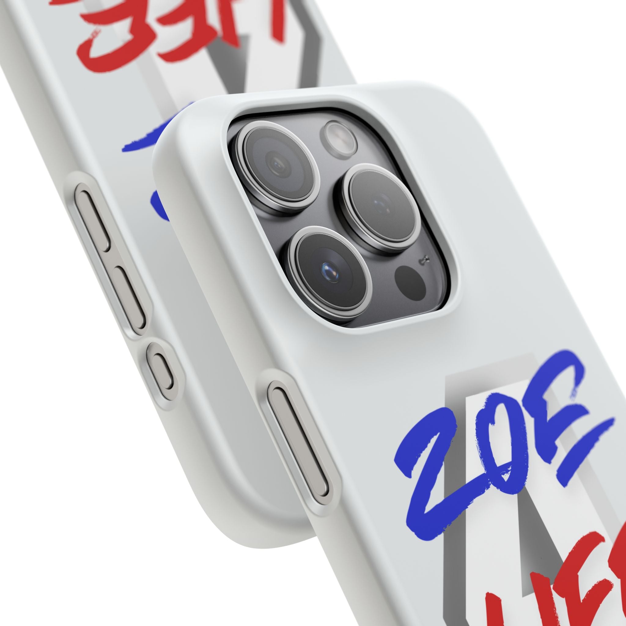 Zoe Life Phone Case - Bold Script Number 4 Snap Case