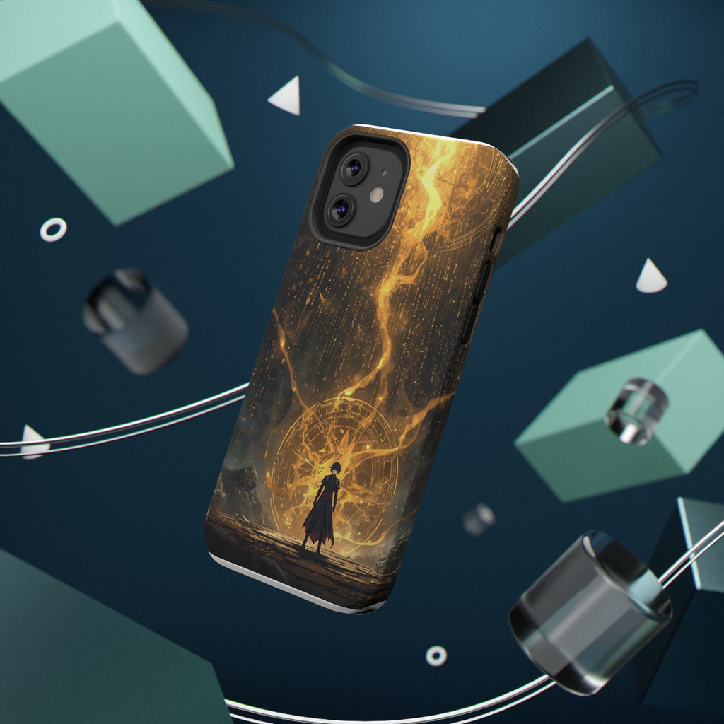 Vi-Anime Phone Case — Fantasy Mage Sigil Impact-Resistant Armor