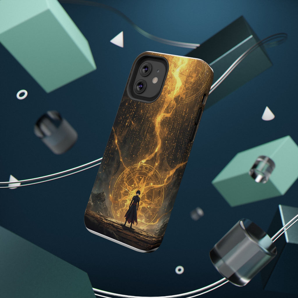 Vi-Anime Phone Case — Fantasy Mage Sigil Impact-Resistant Armor