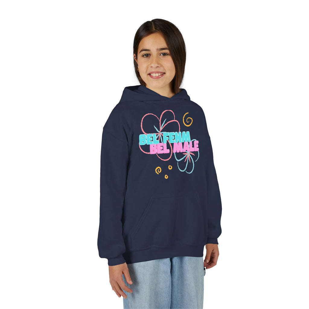 Little Vi Vi-Hoodie — 'Bel Fenm, Bel Male’