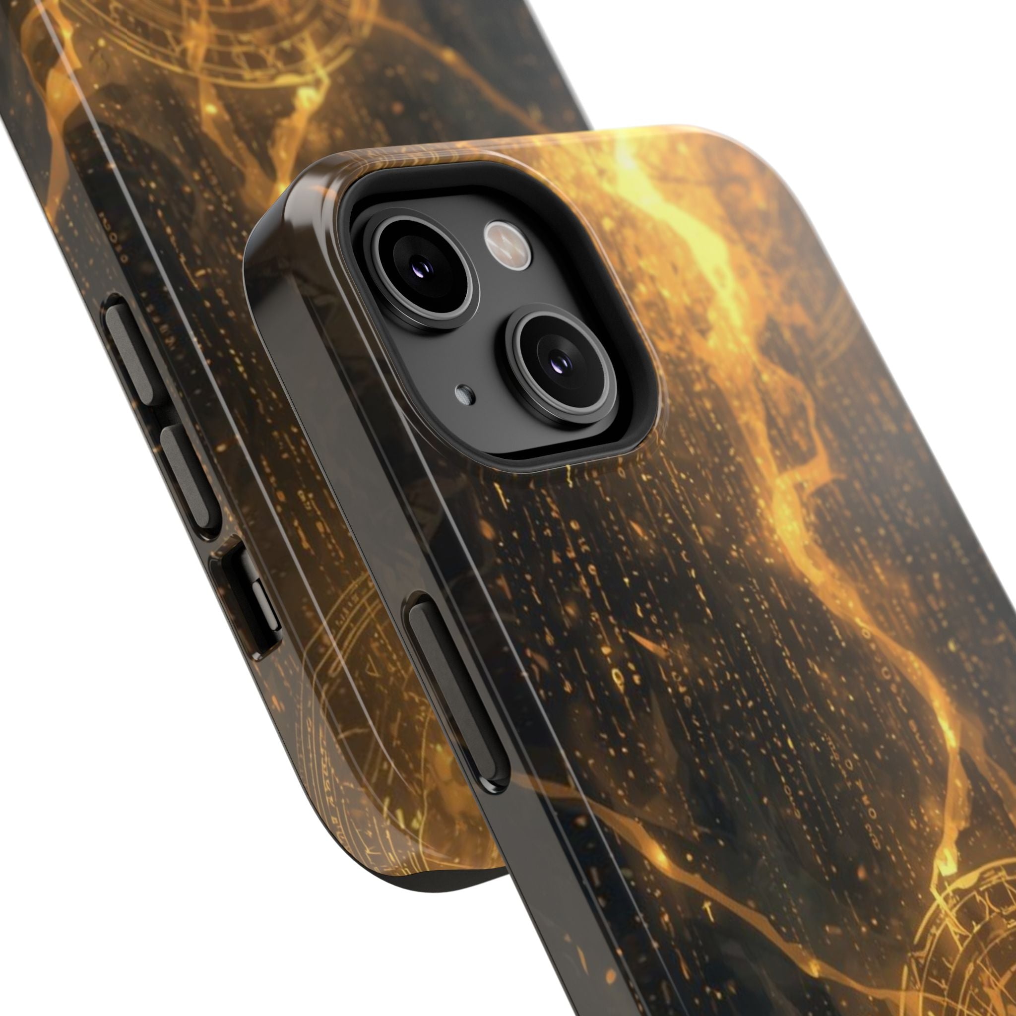 Vi-Anime Phone Case — Fantasy Mage Sigil Impact-Resistant Armor