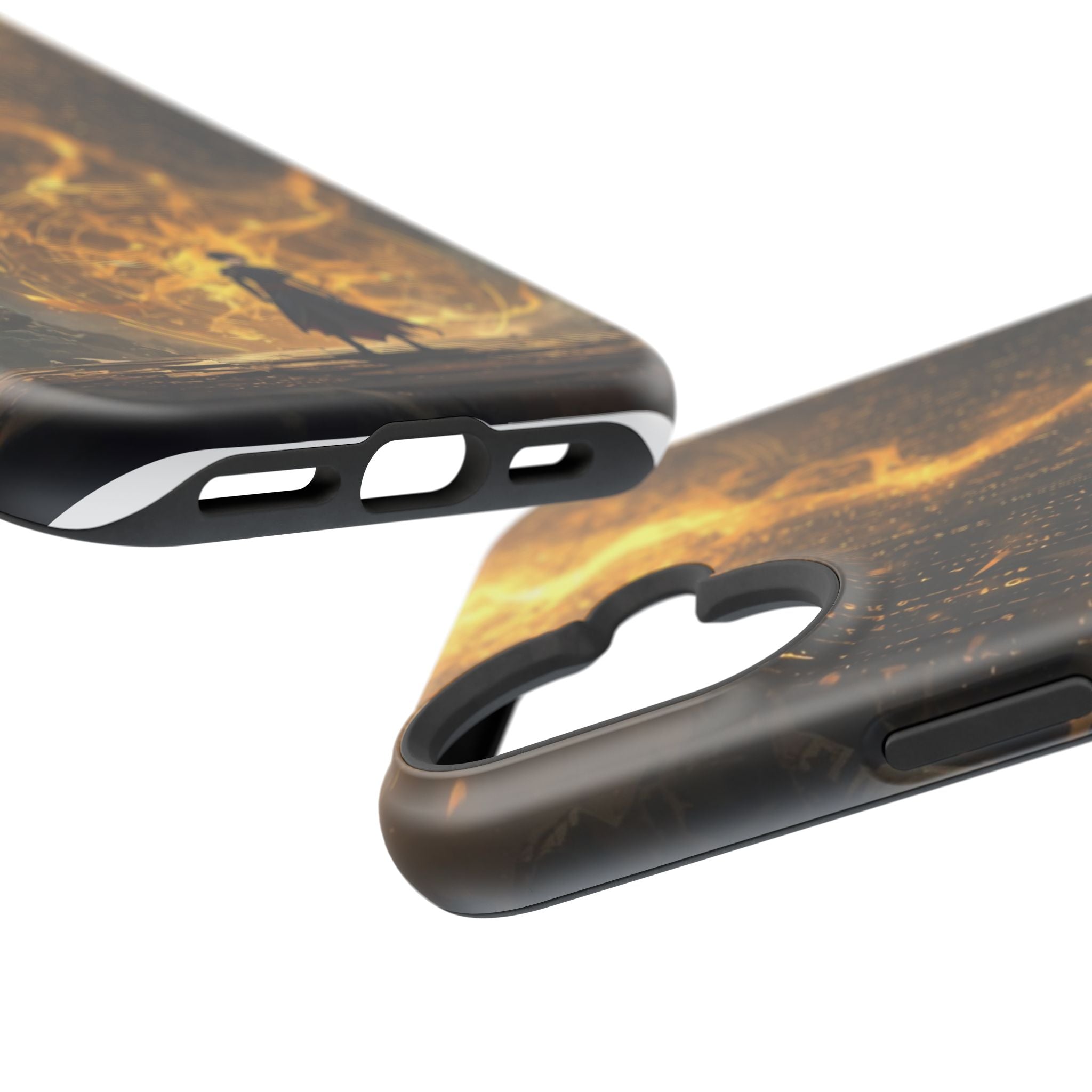 Vi-Anime Phone Case — Fantasy Mage Sigil Impact-Resistant Armor