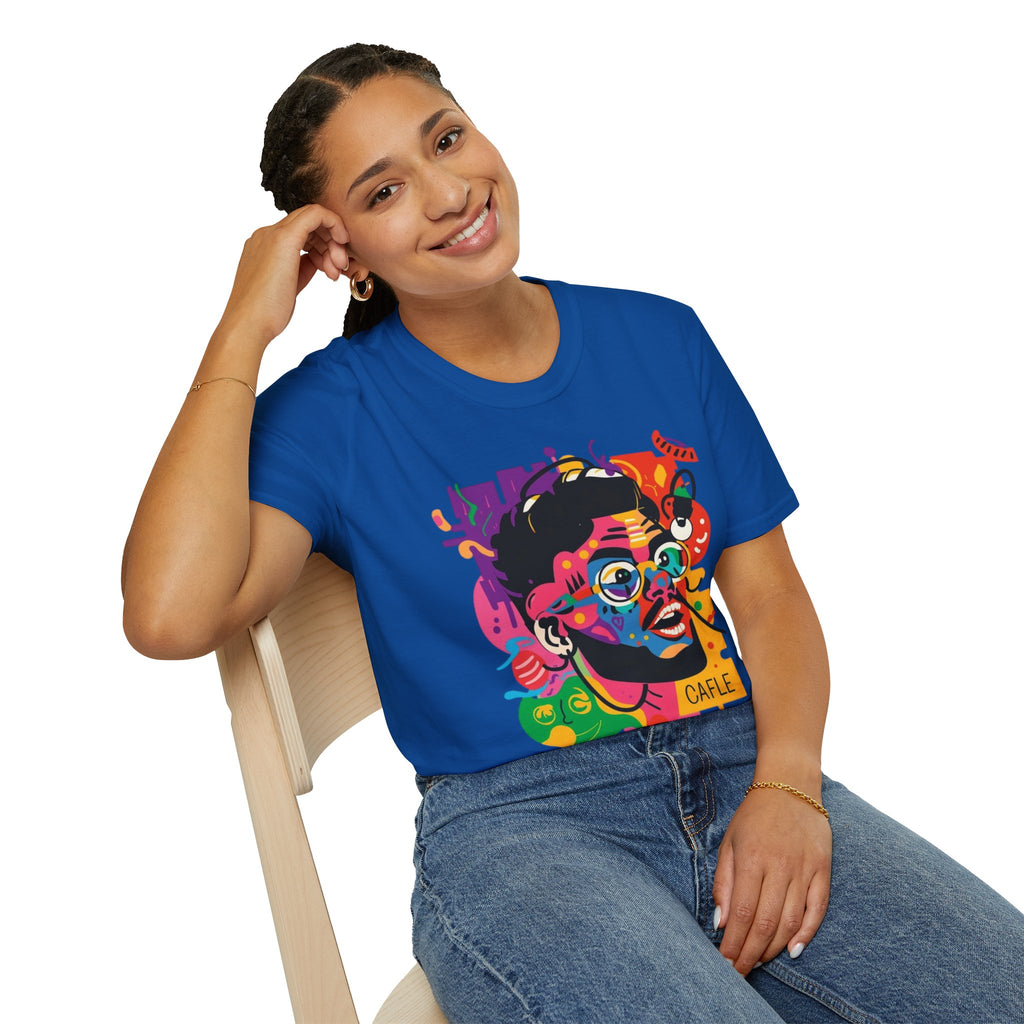 Vi-Top - Colorful Pop Art Portrait – 'CAFLÉ'