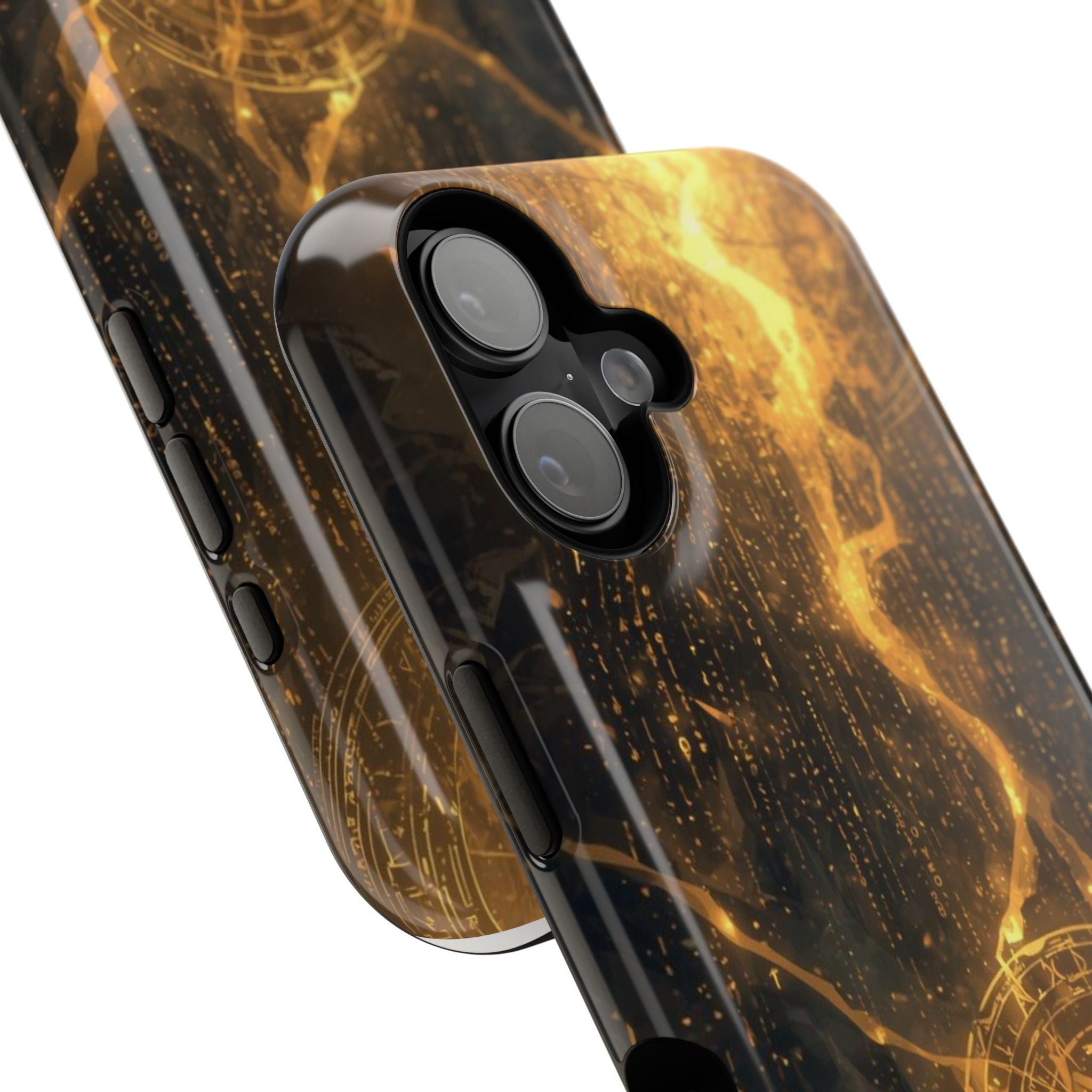 Vi-Anime Phone Case — Fantasy Mage Sigil Impact-Resistant Armor