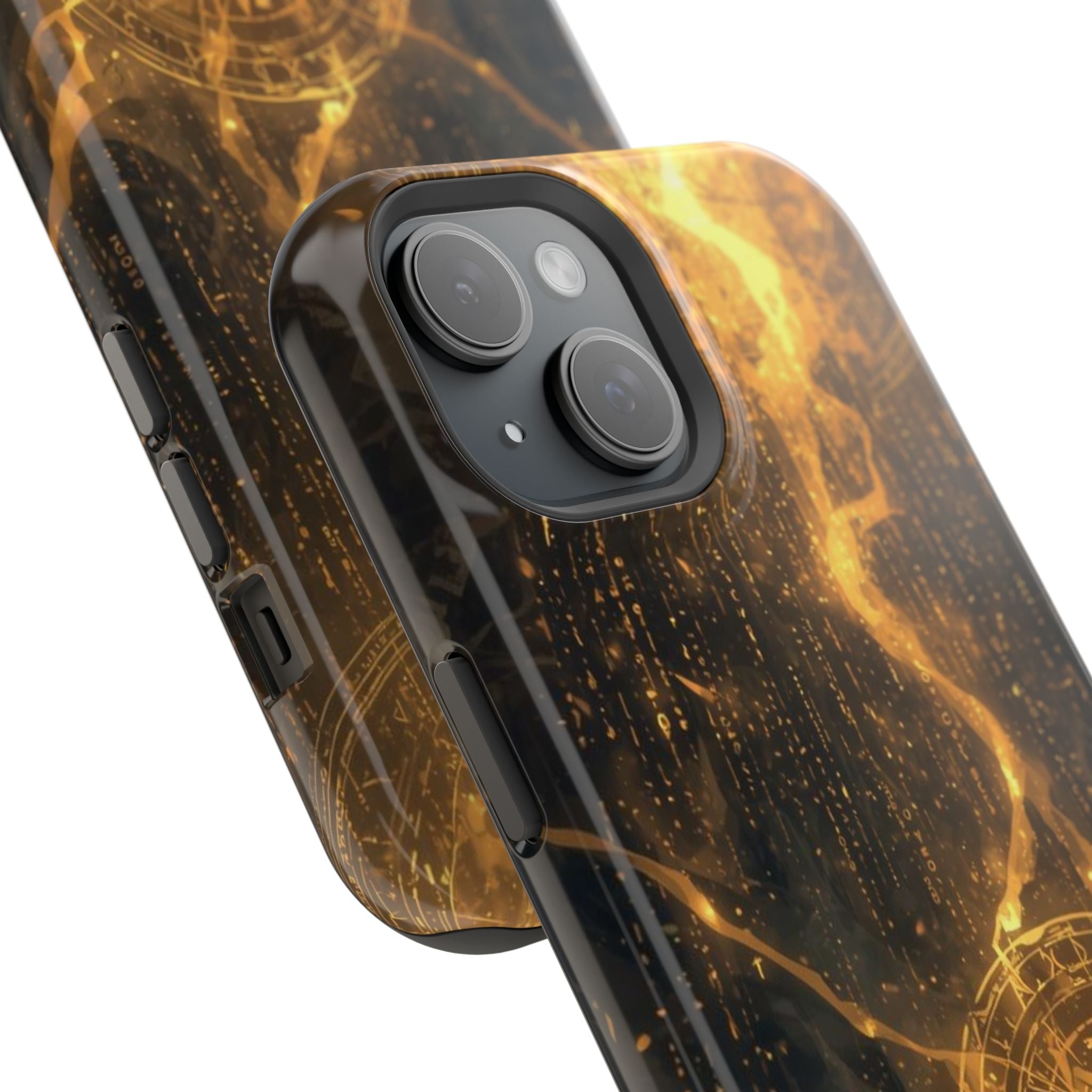Vi-Anime Phone Case — Fantasy Mage Sigil Impact-Resistant Armor