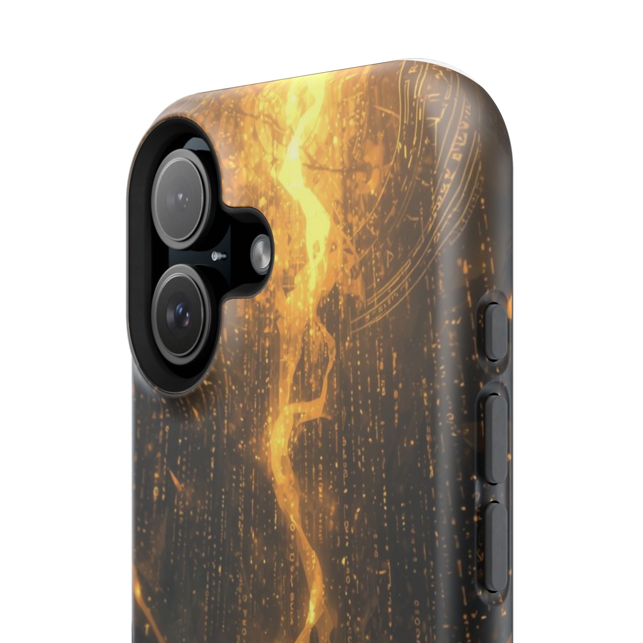 Vi-Anime Phone Case — Fantasy Mage Sigil Impact-Resistant Armor