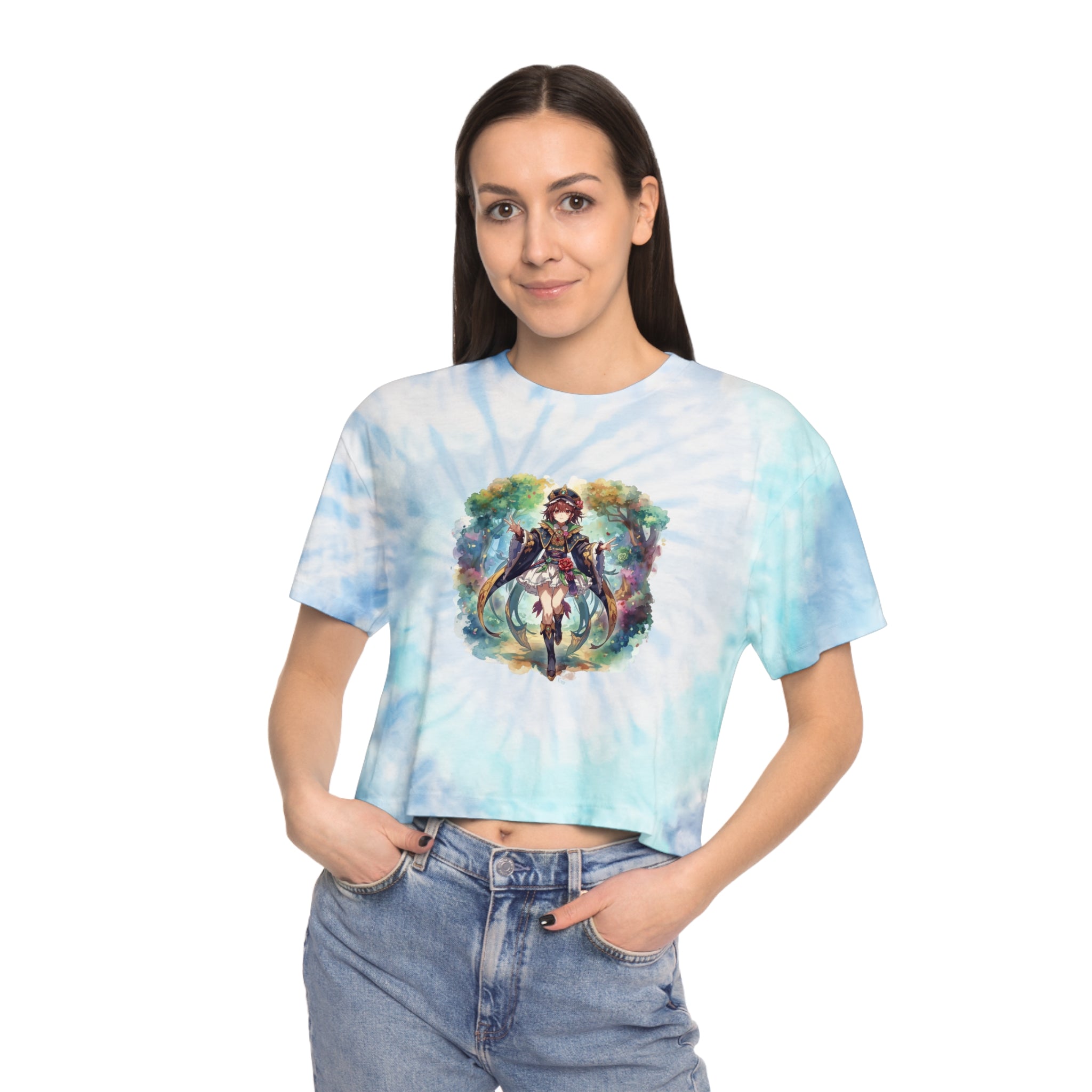 Women’s Vi-Crop - Tie-Dye — Fantasy Rider
