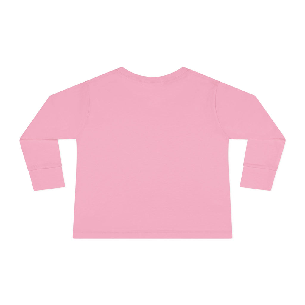Little Vi -  Long Sleeve Tee — Colorful ‘SAK PASE’ Floral Graphic Kids Shirt