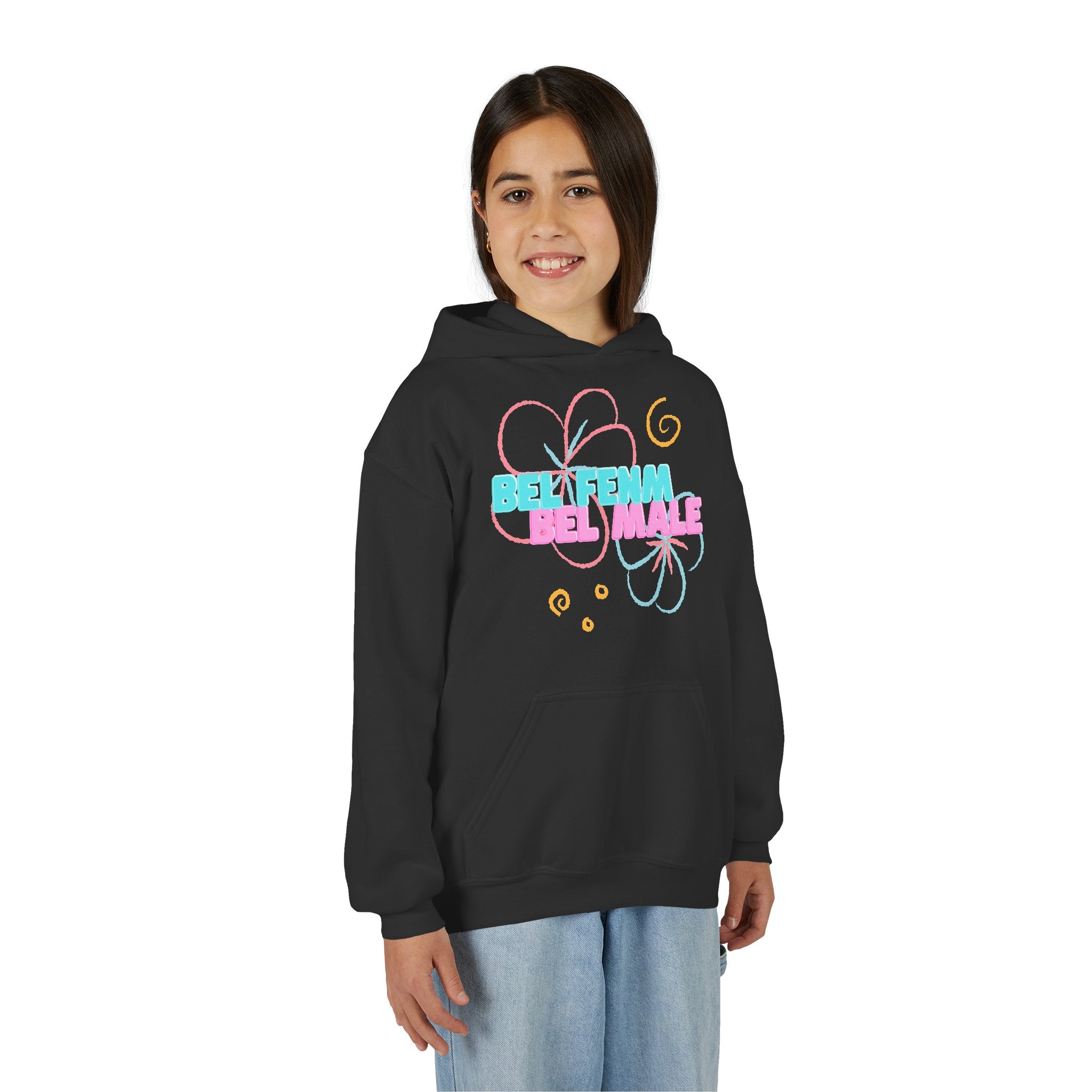 Little Vi Vi-Hoodie — 'Bel Fenm, Bel Male’