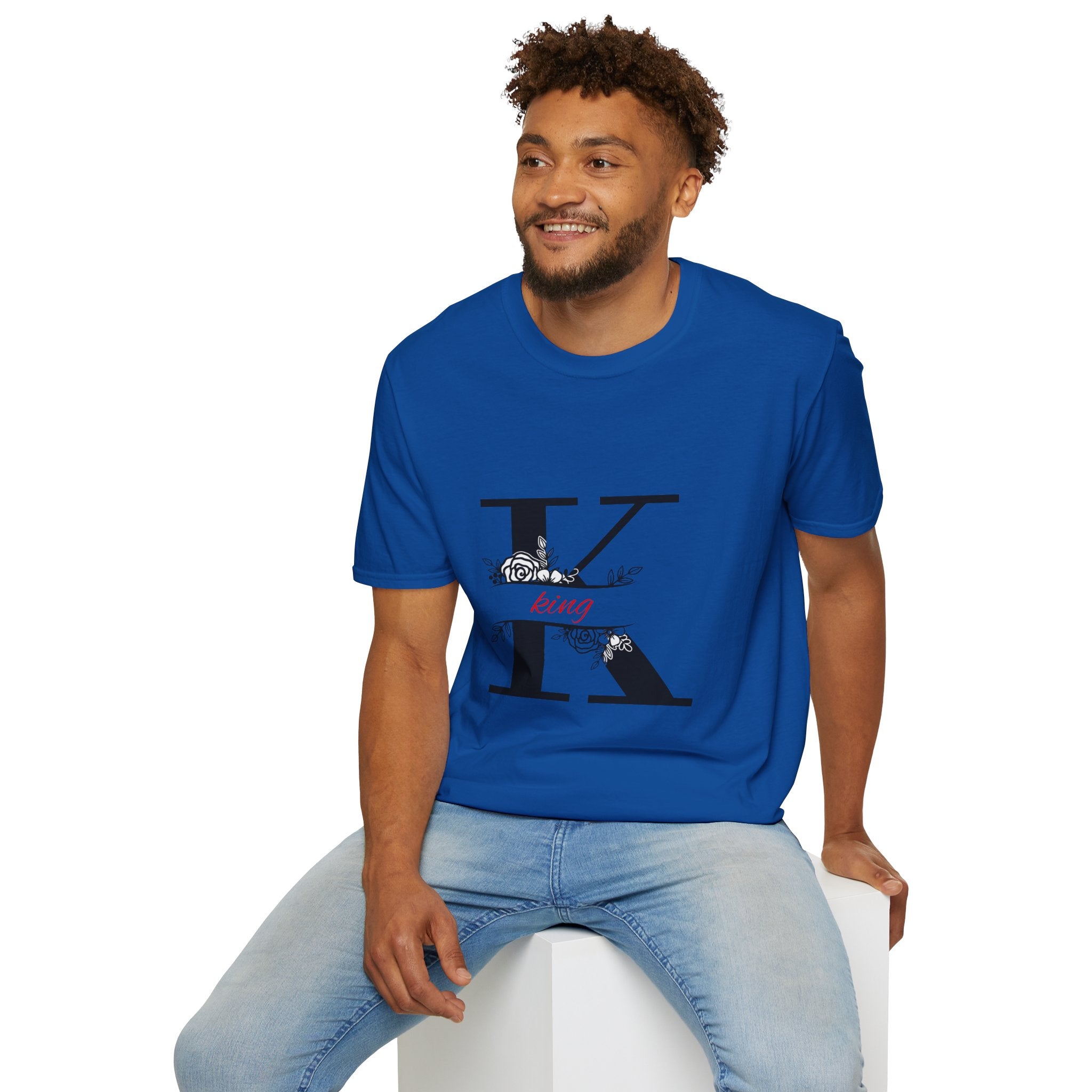 Men’s Vi-Top — 'K' with King Script Design