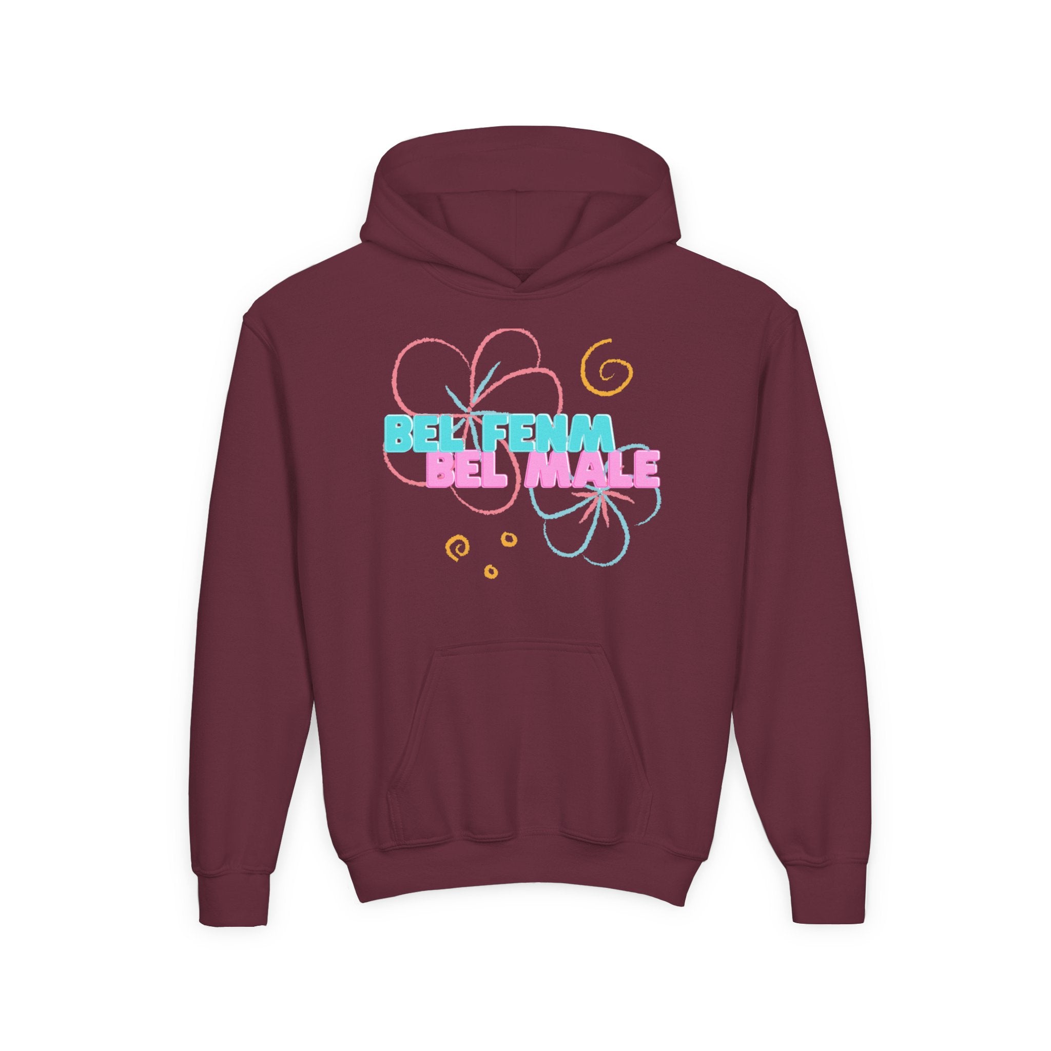 Little Vi Vi-Hoodie — 'Bel Fenm, Bel Male’