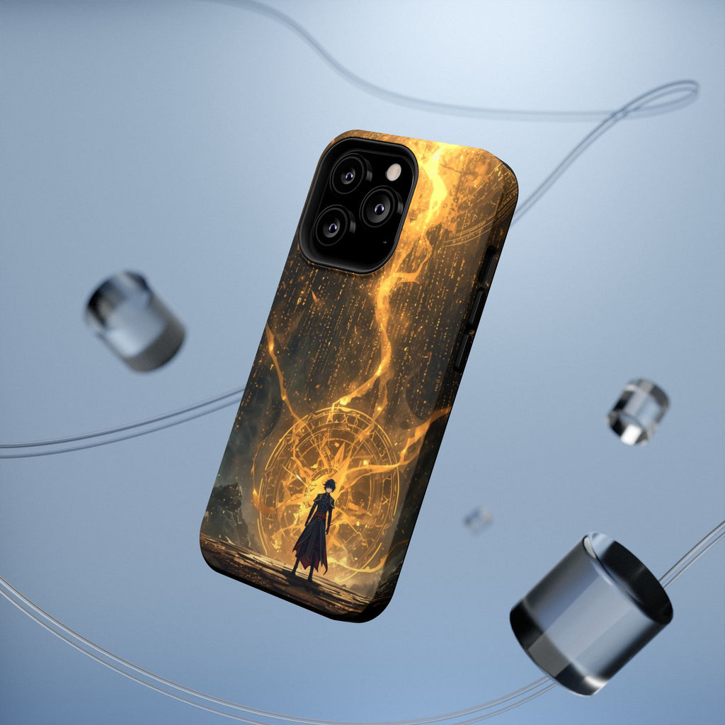 Vi-Anime Phone Case — Fantasy Mage Sigil Impact-Resistant Armor