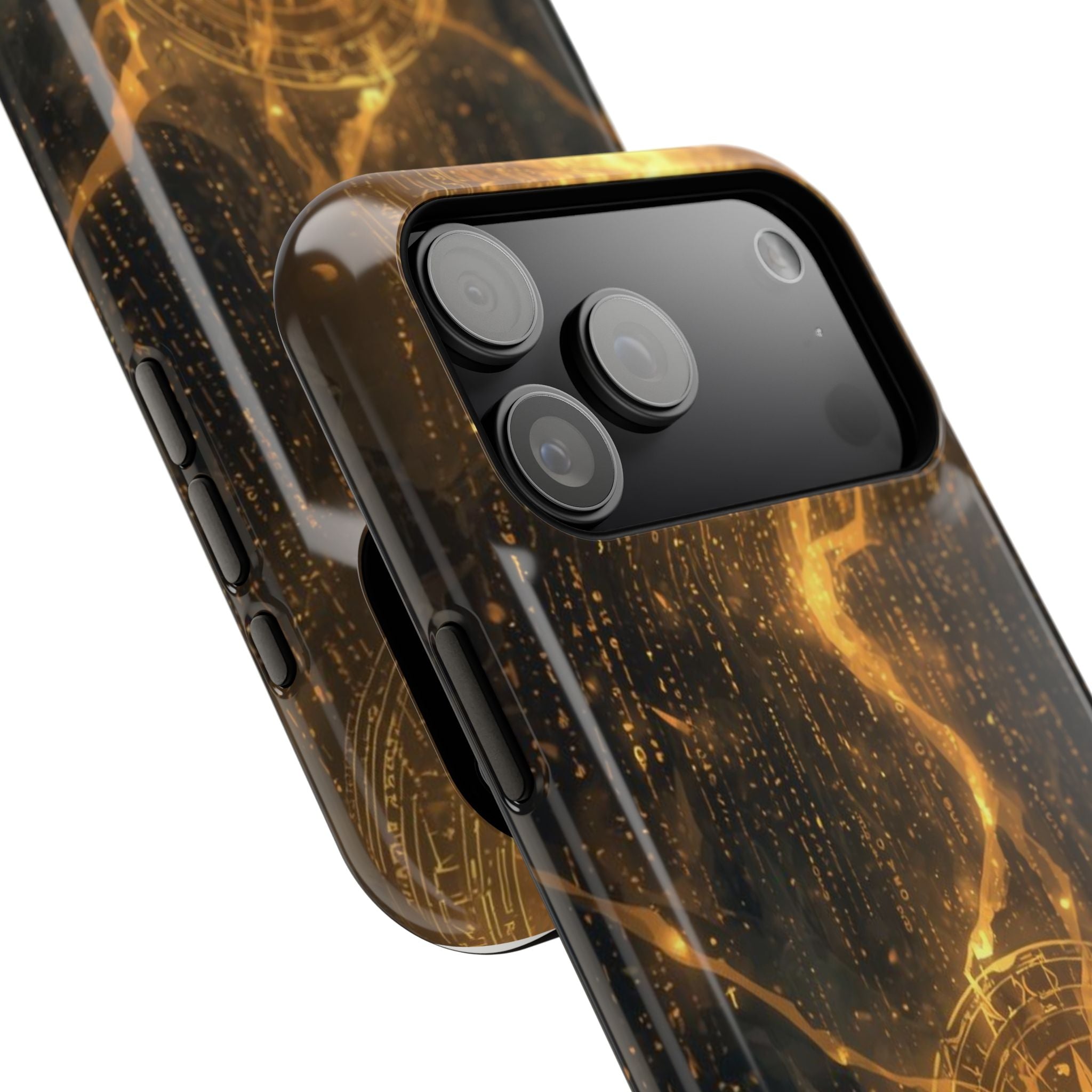 Vi-Anime Phone Case — Fantasy Mage Sigil Impact-Resistant Armor