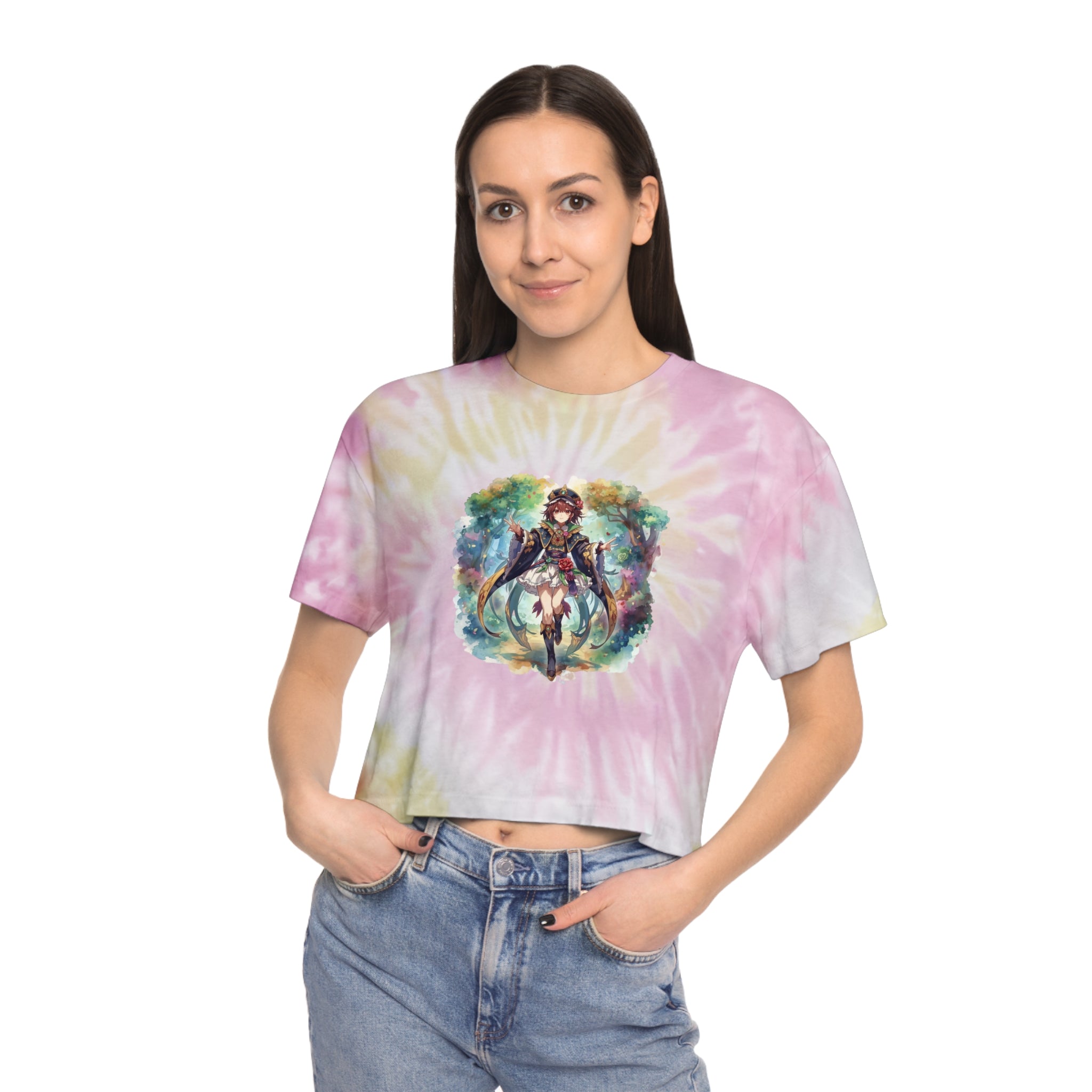Women’s Vi-Crop - Tie-Dye — Fantasy Rider