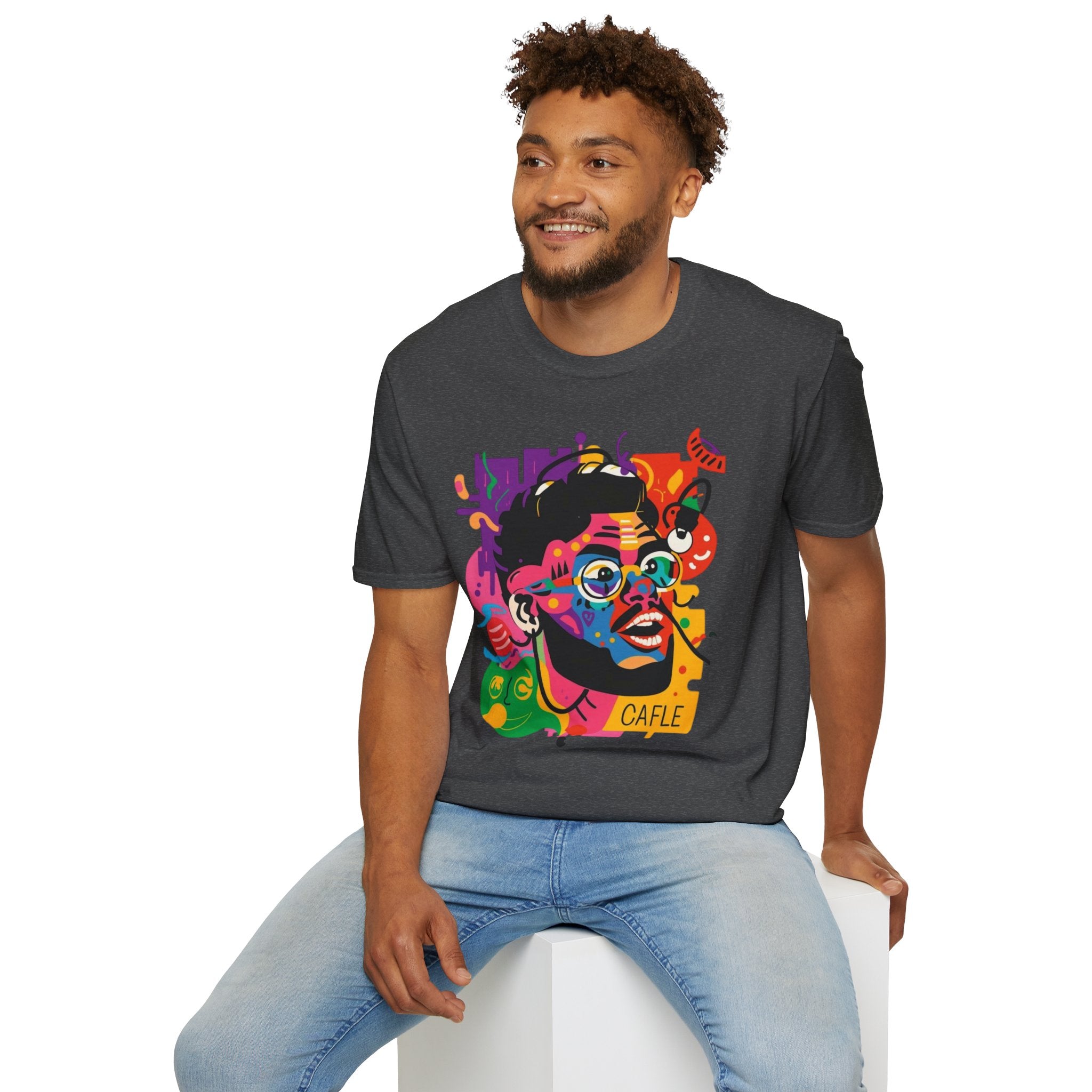 Vi-Top - Colorful Pop Art Portrait – 'CAFLÉ'