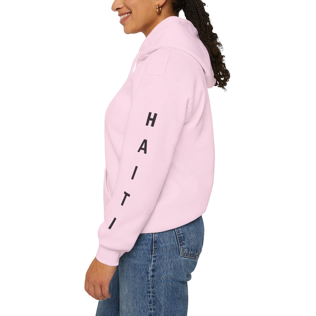 Vi-Hoodie Haiti Brazil Flag Hoodie — "Estamos Aqui!!! Nou La!!!!!"