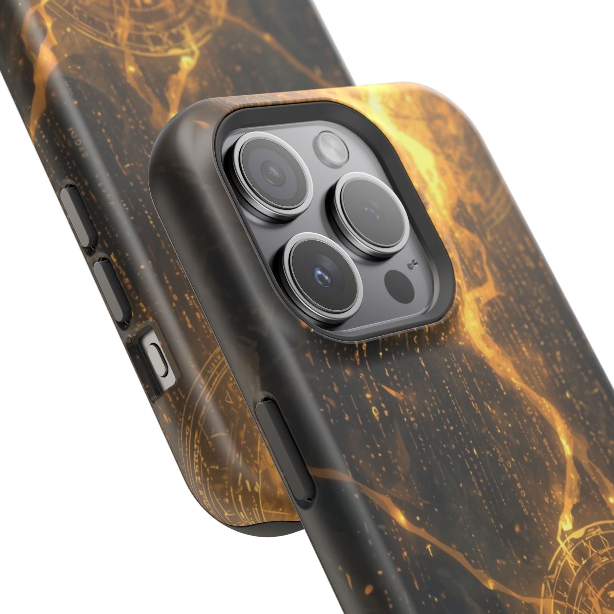 Vi-Anime Phone Case — Fantasy Mage Sigil Impact-Resistant Armor