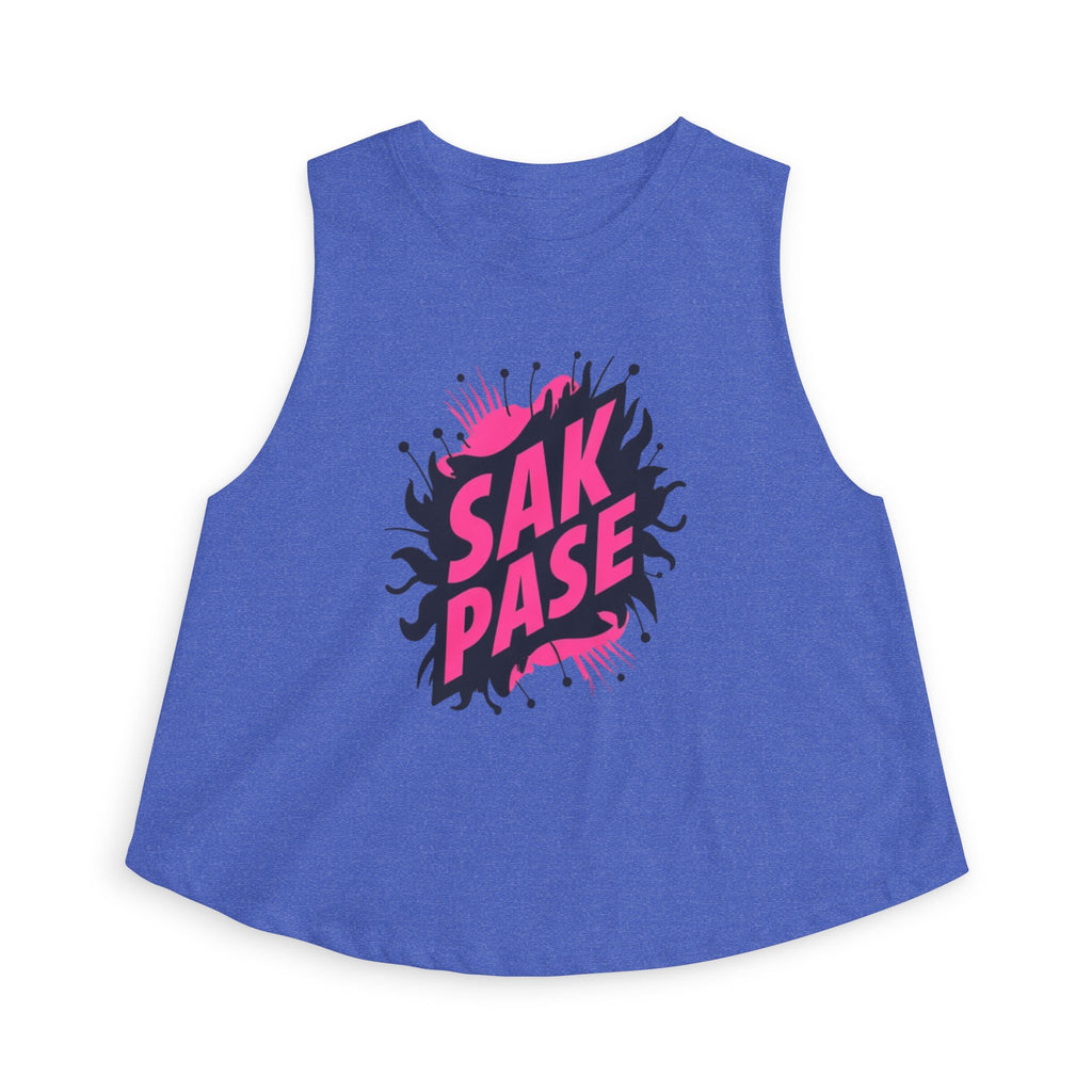 Vi-Crop Tank - SAK PASE Graphic