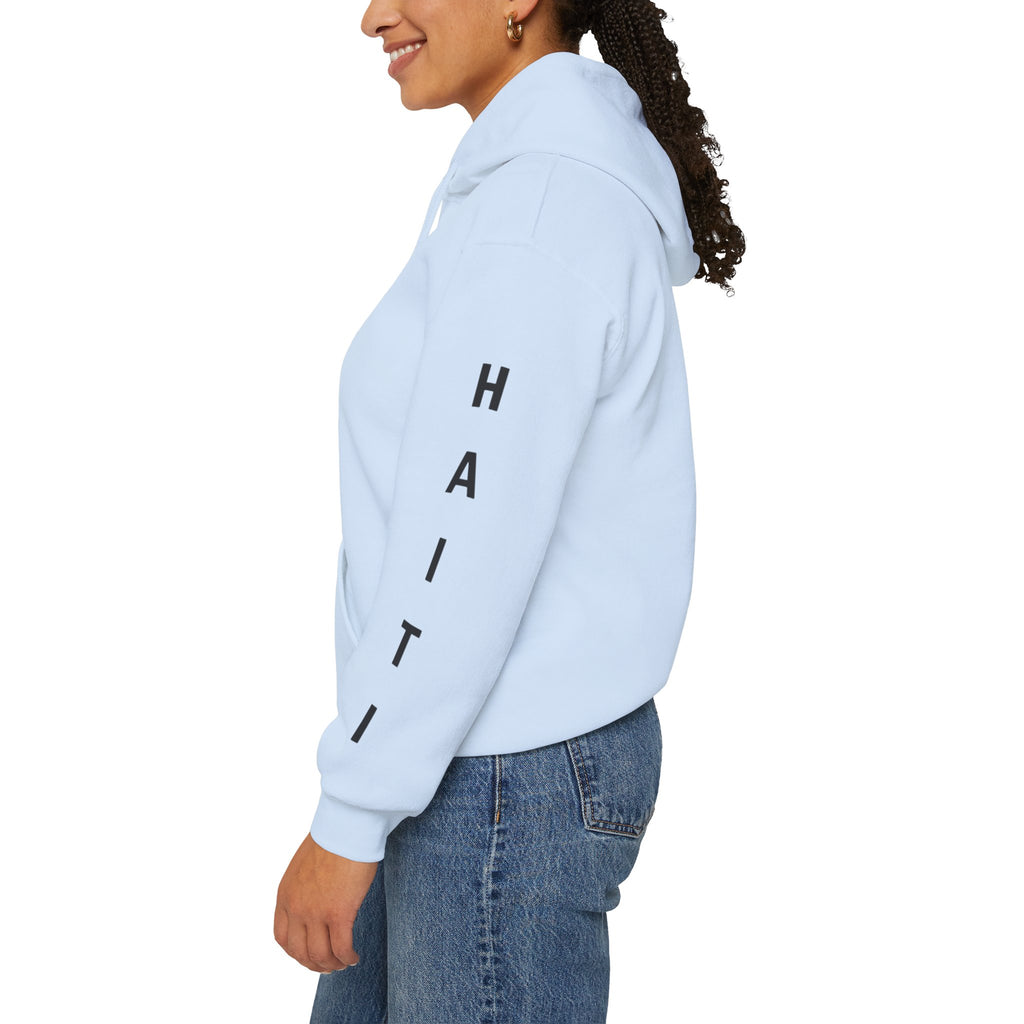 Vi-Hoodie Haiti Brazil Flag Hoodie — "Estamos Aqui!!! Nou La!!!!!"